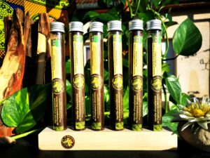 tube contenant de la vanille bourbon